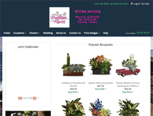 Tablet Screenshot of flowerswithcare.com